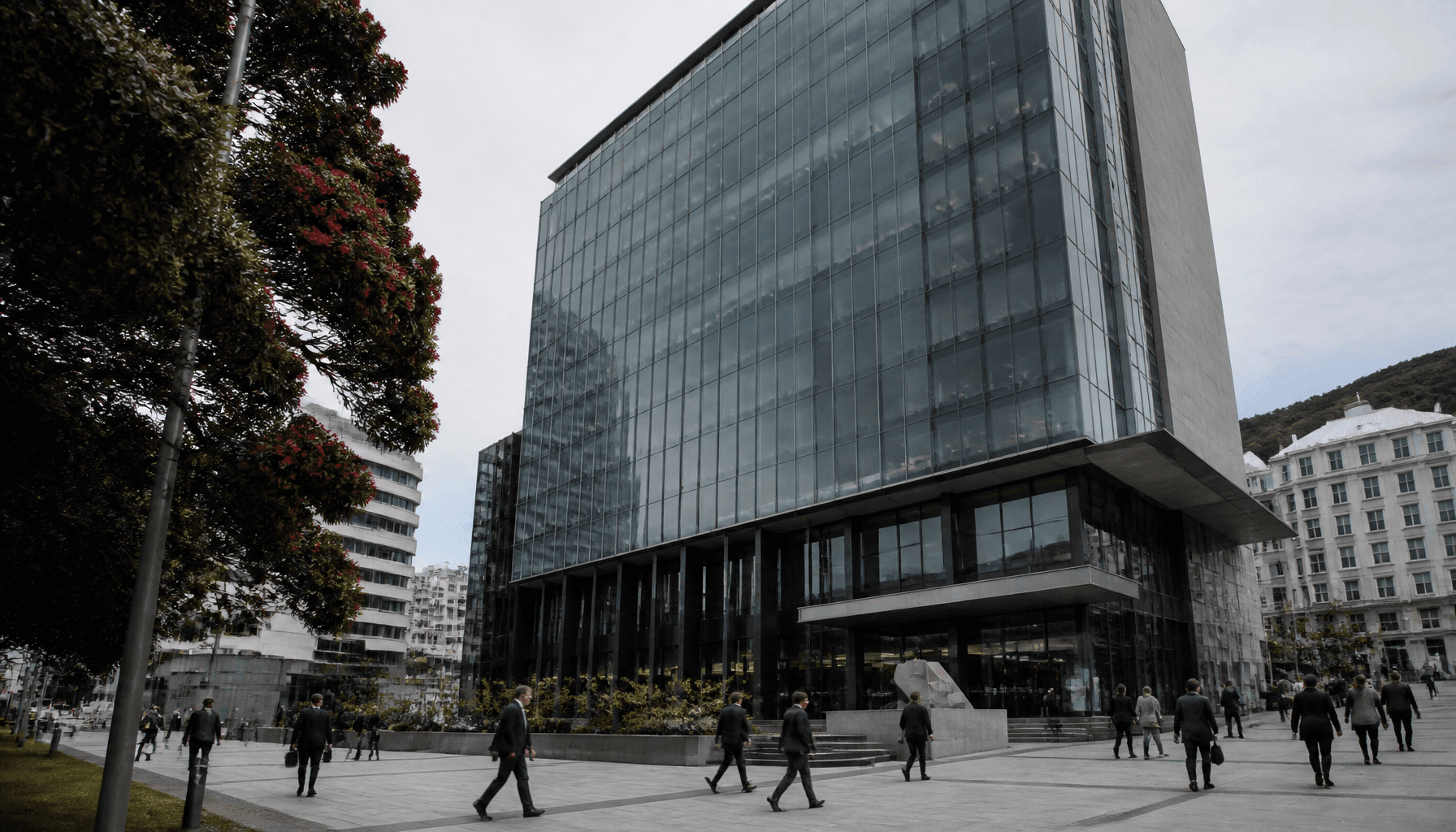 Wellington government office precinct representing Treasury's policy headquarters